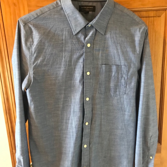 Banana Republic Men’s Casual Shirt Like New Medium - Picture 1 of 2